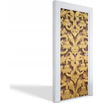 Fototapeta Dekorativní samolepka na dveře do obýváku kuchyně ložnice Ornamenty 75x205 cm