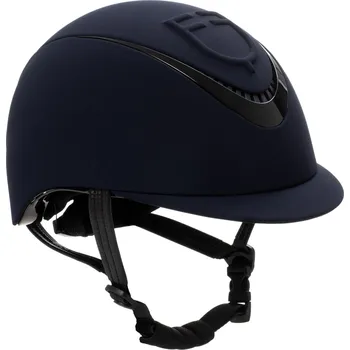 Jezdecká přilba Equestro Jezdecká helma METEOR unisex, 52-54cm, tmavě modrá