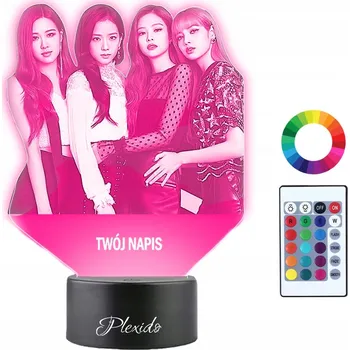 Lampička Plexido vícebarevná Noční lampa