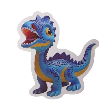 samolepka Samolepky - barevní dinosauři VI (sada 5 ks)