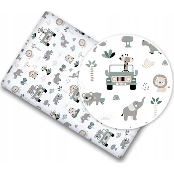 Prostěradlo Prostěradlo s gumou Babymam bavlněné 140x70 cm do postýlky