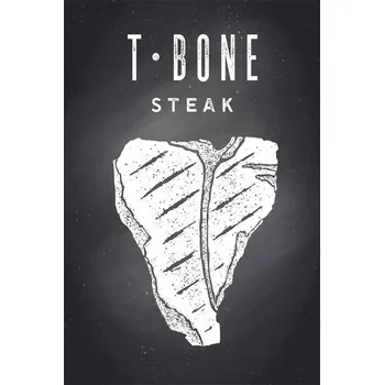 Obraz Cedule Steak T- Bone