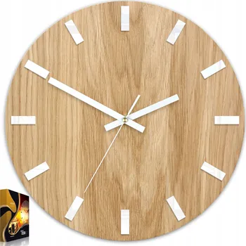 Hodiny Nástěnné hodiny Simple dřevěné 33cm tiché