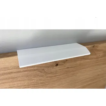 Nábytkové kování Úchytka nábytku MILANO s hranou 800 mm Nábytková úchytka bílá matná