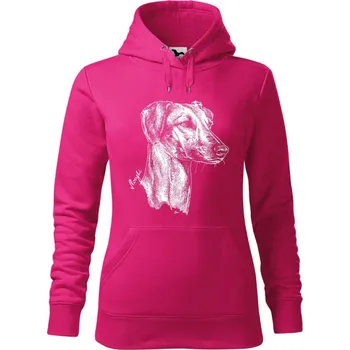 Dámská mikina Mikina - Sloughi Barva: Purpurová (40), Velikost: S, Střih: Dámské