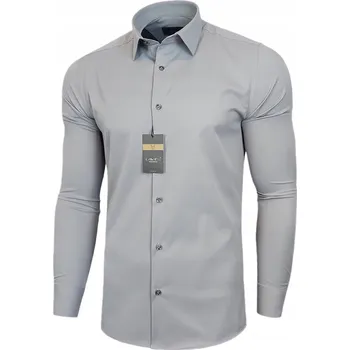 Pánská košile LAVIER pánská košile slim s dlouhým rukávem bavlna velikost XXL