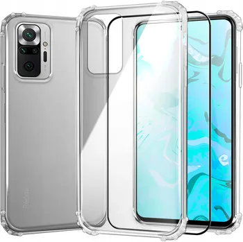 Pouzdro na mobilní telefon Zadní Kryt Hello Case pro Xiaomi, Redmi Note 10 Pro Max, bezbarvý