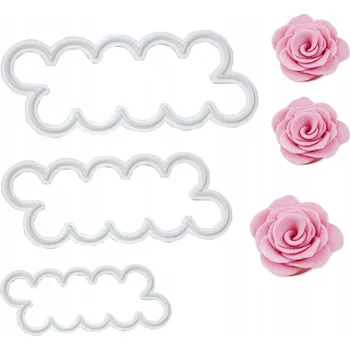 Vykrajovátko Vykrajovátko JEDNODUCHÁ RŮŽE vykrajovátka sada 3 ks