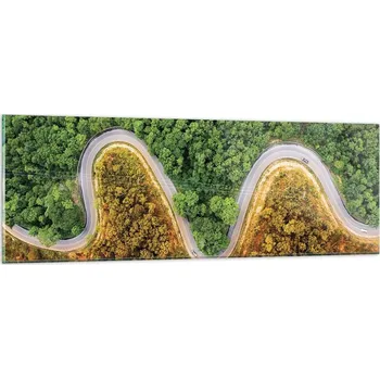 Obraz Obraz na skle do obýváku ložnice 90x30 krajina obrazy na zeď sklo