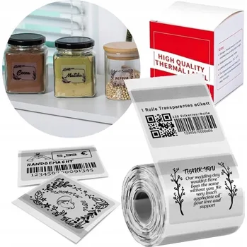 Bezpečnostní kamera Phomemo termální štítky do M110, 40x60mm, 130 ks