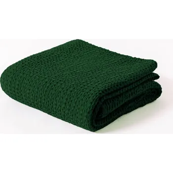 Prostěradlo Přehoz na postel Vital Home bavlna 240 cm x 260 cm zelený