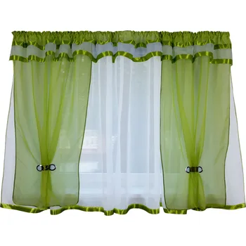 Záclona Hotová Záclona Záclona MAJORCA 390x150 VOÁL Vícebarevná