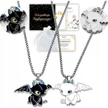 Náhrdelník NÁHRDELNÍKY PRO PŘÁTELE, náhrdelník přátelství BFF drak