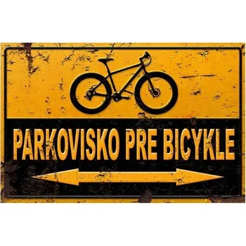 Obraz Cedule Parkoviště pro kola
