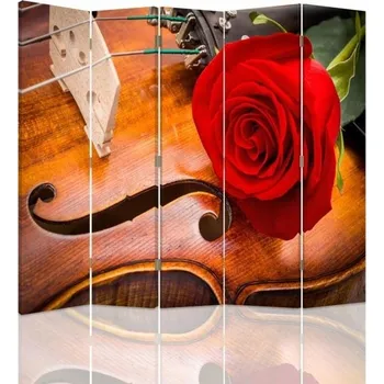 Paraván Feeby Paraván Rose na housle 2 180x180 cm