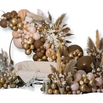 Balónek Balónky sada oblouk INSTA narozeniny akce bronz INS 22