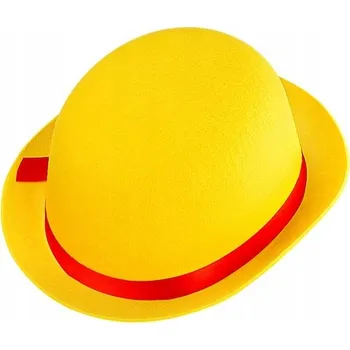 Klobouk KLAUNSKÝ KLOBOUK MELOUN ŽLUTÉ BARVY