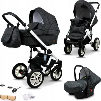 Kočárek Dětský kočárek 3v1 BabyLux Sky Lark sporťák korbička autosedačka