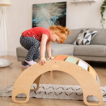 Dětská houpačka Houpačka dřevěná pro děti Montessori