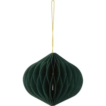 Vánoční dekorace Tmavě zelená cibule Vánoční Koule