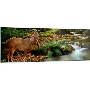 Obraz Obraz na skle do obýváku ložnice 90x30 krajina obrazy na zeď sklo