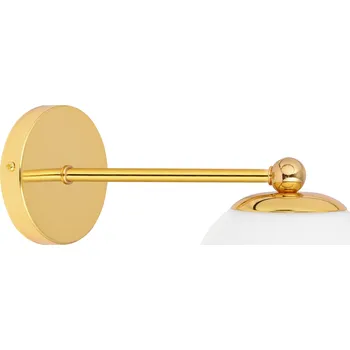 Nástěnné svítidlo Nástěnné svítidlo LEDLUX bílé, žluté E27 20 W