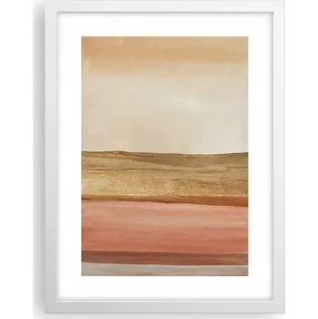 Obraz Obraz plakát v bílém rámu do obýváku 30x40 abstrakce plakáty na zeď