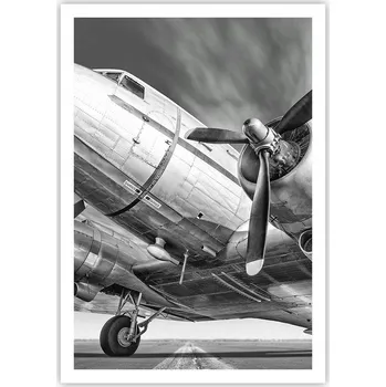 Obraz Plakát na zeď bez rámu 70x100 letadlo obraz plakáty do obývacího pokoje ložnice