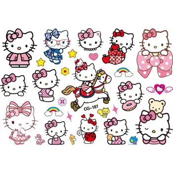 Odstranitelné tetování Smyvatelné tetování pro děti HELLO KITTY CG187