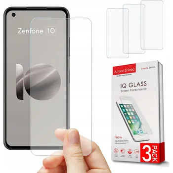Pouzdro na mobilní telefon Hybridní Sklo ArmorShield pro Asus Zenfone 10, 3 ks