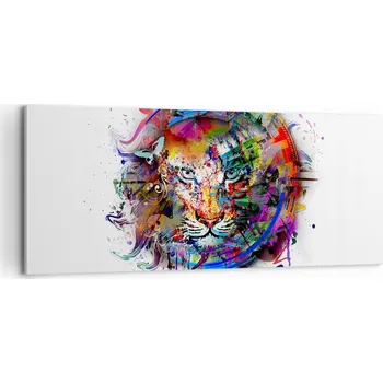 Obraz Foto obraz na plátně 100x40 abstrakce do obýváku ložnice na zeď velký