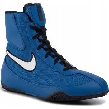 Boxerská obuv Boxerské boty Nike Machomai Mid 2 UNISEX MODRÉ | 40,5