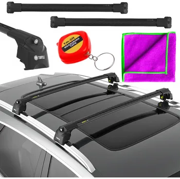 Příčník na automobil STŘEŠNÍ NOSIČ Příčníky pro BMW X5 E70 SUV 08-13 na podélné nosiče (relingy)