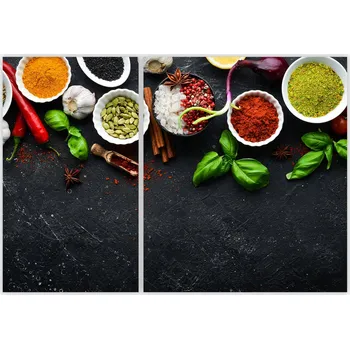 Kuchyňské prkénko Skleněná Ochranná Deska a Krájecí Prkénko | Indukce, Sporák ds-0087