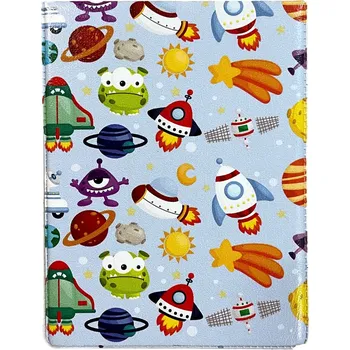 Obal na školní průkaz Biurfol Kosmos 11,8x9,5 cm