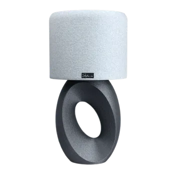 Lampička Sike_cz Stolní Lampa Sophie's Crystal bílá / stříbrná