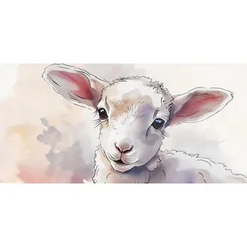 Plakát Plakát Malá Ovečka bez rámu 91,3 x 44,5 cm