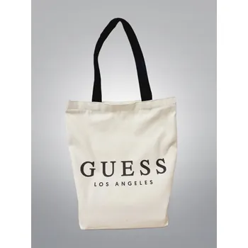 Kabelka Guess kabelka bavlna béžová