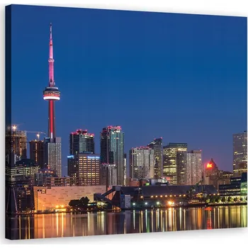 Obraz OBRAZ NA PLÁTNĚ Architektura New York 60x60