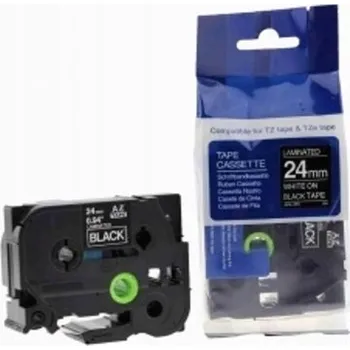 Pásek do tiskárny Naplnka Kompatibilní páska s Brother TZ-355 / TZe-355, 24mm x 8m, bílý tisk