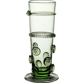 Váza Sklářská huť Tomi originální sklenice Renesanční číše s malinami 0,25 l