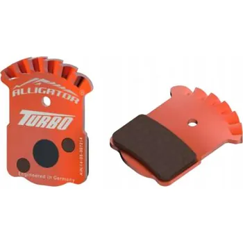 Brzda na kolo Brzdové destičky kotoučové brzdy Alligator DBP41TB polokovové s chladičem