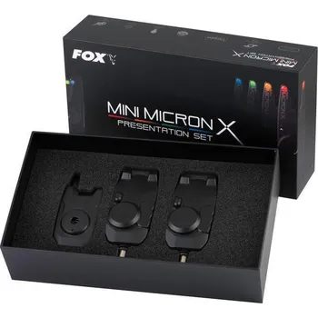 Signalizace záběru Sada hlásičů s příposlechem Fox Mini Micron X Rod Set 2+1