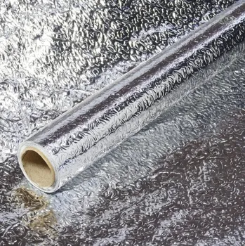 Obraz DÝHA Samolepicí kuchyňská Fólie na pracovní desky stříbrná 60 x 300 cm