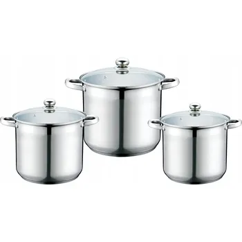 Sada hrnců Elitehoff E4300 nerezová ocel 3 el.