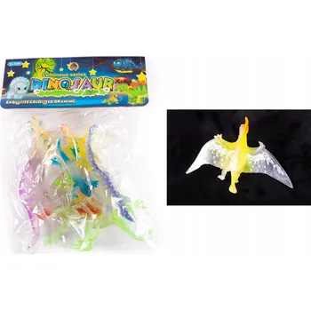 Figurka DINOSAUŘI 7 KS FIGURKY SVÍTÍCÍ VE TMĚ