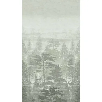 Fototapeta FOTOTAPETA BEZ NAPOJOVÁNÍ ZELENÝ LES DĚTSKÝ MLÁDEŽNICKÝ VLIESOVÁ