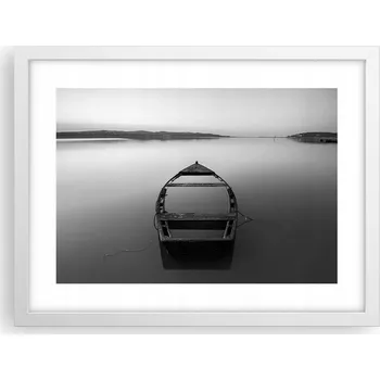 Obraz Obraz plakát v bílém rámu do obýváku 40x30 krajina foto na zeď