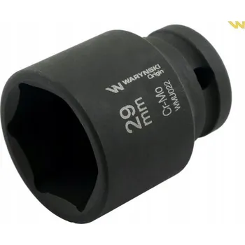 Gola hlavice Nástrčná hlavice rázová šestihranná 1/2" 29 mm