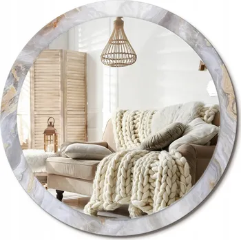 Zrcadlo Zrcadlo Prismalumino nástěnné kulaté 1000 x 1000 mm